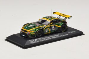 BMW Z4 GT3 Saudi Falcons #12 Al Faisal / Binladen 24 Hours of Dubai 2013 Minichamps 1:43 437132412 Metal — zdjęcie 2 z 4