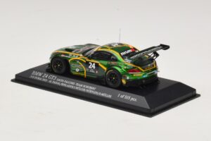BMW Z4 GT3 Saudi Falcons #24 Al Faisal / Binladen 24 Hours of Dubai 2013 Minichamps 1:43 437132424 Metal — zdjęcie 3 z 4