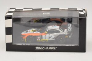BMW Z4 GT3 TDS Racing #25 Hassid / Badey 24 Hours of Spa 2013 Minichamps 1:43 437132435 Metal — zdjęcie 4 z 4
