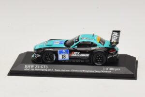 BMW Z4 GT3 Vita4One #18 Goransson / Klingmann 24 Hours of Nürburgring 2012 Minichamps 1:43 437122918 Metal