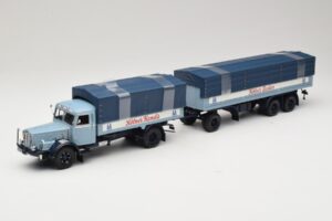 Bussing 8000S13 Pritschenzug Kölner Zucker Minichamps 1:43 499079920 Metal