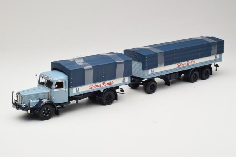 Bussing 8000S13 Pritschenzug Kölner Zucker Minichamps 1:43 499079920 Metal