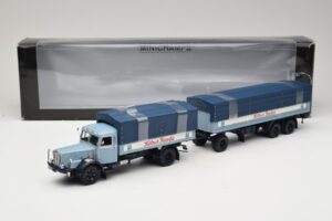 Bussing 8000S13 Pritschenzug Kölner Zucker Minichamps 1:43 499079920 Metal — zdjęcie 5 z 5