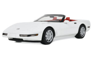 Chevrolet Corvette C4 Kabriolet Arctic White GT Spirit 1:18 Chevrolet Corvette C4 Kabriolet Arctic White GT Spirit 1:18 GT580 Żywica