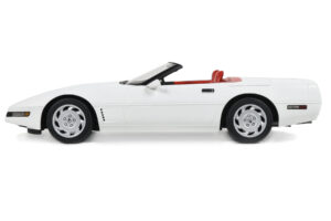 Chevrolet Corvette C4 Kabriolet Arctic White GT Spirit 1:18 GT580 Żywica — zdjęcie 3 z 5