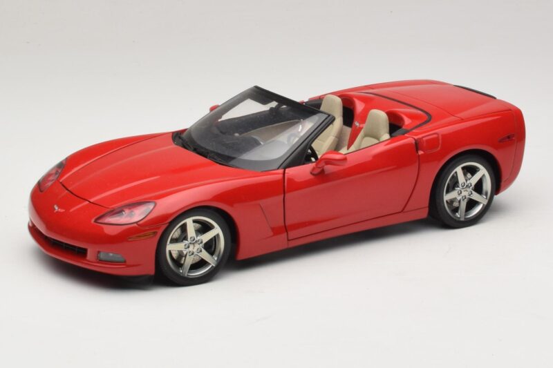 Chevrolet Corvette C6 Kabriolet Czerwony AUTOart 1:18 71221 Metal