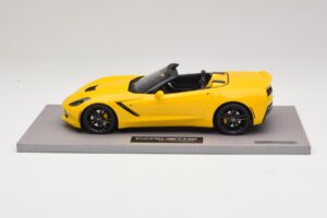 Chevrolet Corvette C7 Velocity Yellow BBR 1:18 BLM1815E Żywica — zdjęcie 3 z 6