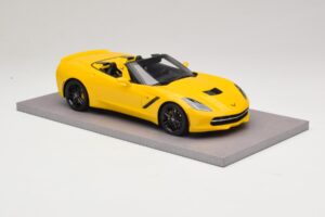 Chevrolet Corvette C7 Velocity Yellow BBR 1:18 BLM1815E Żywica — zdjęcie 4 z 6