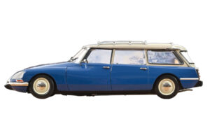 Citroën DS 21 Break Danube Blue Norev 1:18 181772 Metal — zdjęcie 4 z 4