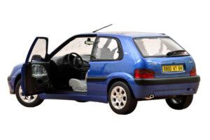 Citroën Saxo VTS Grand Pavois Blue Norev 1:18 181830 Metal — zdjęcie 2 z 3