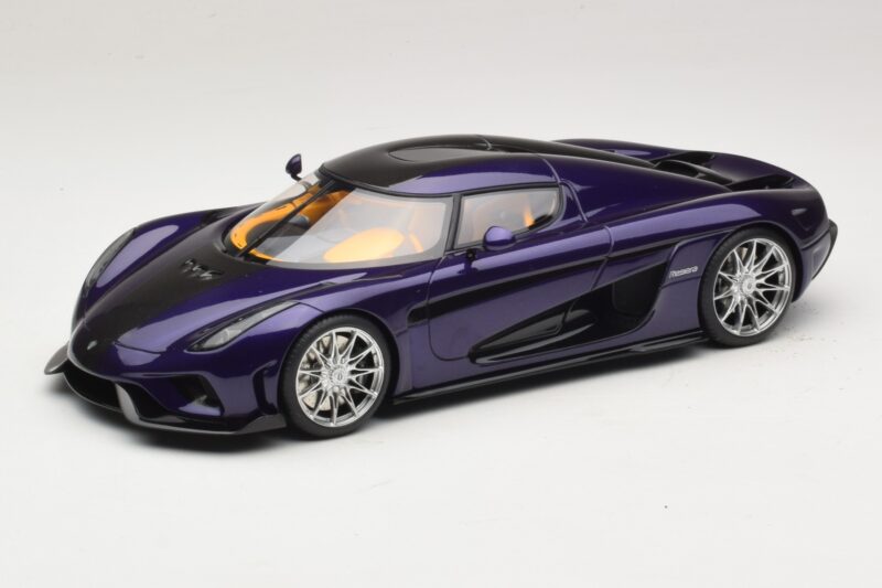 Koenigsegg Regera Fioletowy GT Spirit 1:18 GT973 Żywica