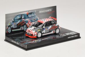 Fiat 500 Abarth Assetto Corse #399 Autohaus Winz VLN 2010 Minichamps 1:43 437101299 Metal — zdjęcie 2 z 5