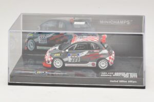Fiat 500 Abarth Assetto Corse #399 Autohaus Winz VLN 2010 Minichamps 1:43 437101299 Metal — zdjęcie 4 z 5