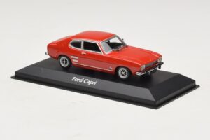 Ford Capri I Czerwony Maxichamps 1:43 940085500 Metal — zdjęcie 3 z 4