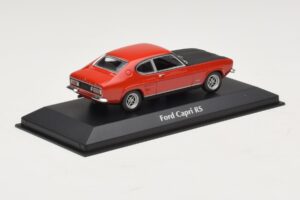 Ford Capri I Czerwony z Czarną Maską Maxichamps 1:43 940085801 Metal — zdjęcie 2 z 4