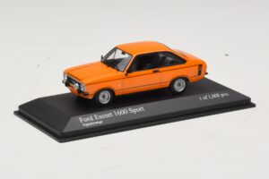 Ford Escort 1600 Sport Mk2 Pomarańczowy Minichamps 1:43 400084471 Metal — zdjęcie 2 z 4