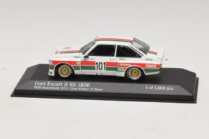 Ford Escort Mk2 RS1800 #10 H. Heyer Class Winner DRM Hockenheim 1975 Minichamps 1:43 400758491 Metal