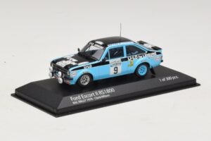 Ford Escort Mk2 RS1800 #9 R. Clark / Wilson RAC Rally 1978 Minichamps 1:43 400788409 Metal — zdjęcie 2 z 4