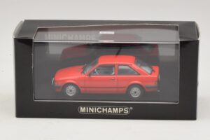 Ford Escort Mk3 3-drzwiowy Czerwony Minichamps 1:43 400085000 Metal — zdjęcie 4 z 4