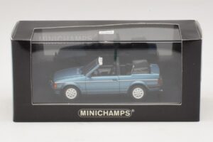 Ford Escort Mk3 Kabriolet Niebieski Metalik Minichamps 1:43 400085030 Metal — zdjęcie 4 z 4
