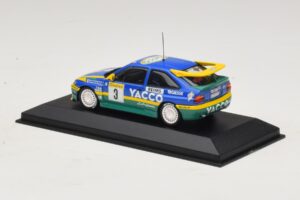 Ford Escort RS #3 Bernardini / Occelli Rally Monte Carlo Winner 1996 Minichamps 1:43 430968203 Metal — zdjęcie 3 z 4