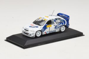 Ford Escort WRC #7 J. Kankkunen / J. Repo Rally Monte Carlo 1998 Minichamps 1:43 430988707 Metal — zdjęcie 2 z 4