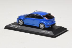 Ford Focus RS Mk2 Niebieski Metalik Minichamps 1:43 400088101 Metal — zdjęcie 3 z 4
