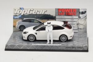Ford Focus RS Mk2 Top Gear Biały Z Figurką Minichamps 1:43 519438810 Metal