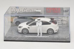 Ford Focus RS Mk2 Top Gear Biały Z Figurką Minichamps 1:43 519438810 Metal — zdjęcie 4 z 5