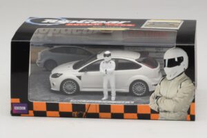 Ford Focus RS Mk2 Top Gear Biały Z Figurką Minichamps 1:43 519438810 Metal — zdjęcie 5 z 5