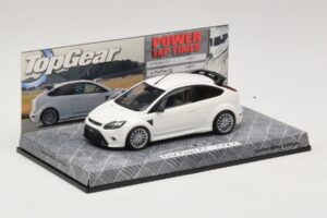 Ford Focus RS Mk2 Top Gear Biały Bez Figurki Minichamps 1:43 519438810-R1 Metal — zdjęcie 2 z 5