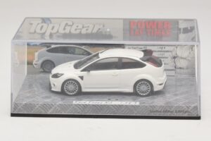 Ford Focus RS Mk2 Top Gear Biały Bez Figurki Minichamps 1:43 519438810-R1 Metal — zdjęcie 4 z 5
