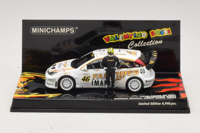 Ford Focus RS WRC #46 V. Rossi / C. Cassina Monza Rally Show 2006 Minichamps 1:43 436068446 Metal