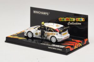 Ford Focus RS WRC #46 V. Rossi / C. Cassina Monza Rally Show 2006 Minichamps 1:43 436068446 Metal — zdjęcie 3 z 5
