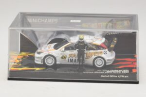 Ford Focus RS WRC #46 V. Rossi / C. Cassina Monza Rally Show 2006 Minichamps 1:43 436068446 Metal — zdjęcie 5 z 5