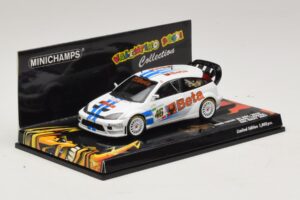 Ford Focus RS WRC #46 V. Rossi / C. Cassina RAC Rally 2007 Minichamps 1:43 400078446 Metal — zdjęcie 2 z 5
