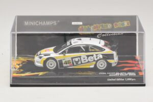 Ford Focus RS WRC #46 V. Rossi / C. Cassina Monza Rally Show 2008 Minichamps 1:43 400088946 Metal — zdjęcie 4 z 5
