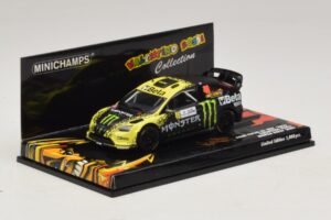 Ford Focus RS WRC #46 V. Rossi / C. Cassina Monza Rally Show 2009 Minichamps 1:43 400098946 Metal — zdjęcie 2 z 5