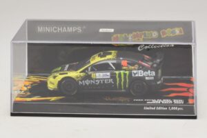 Ford Focus RS WRC #46 V. Rossi / C. Cassina Monza Rally Show 2009 Minichamps 1:43 400098946 Metal — zdjęcie 4 z 5