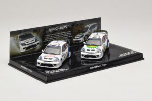 Ford Focus RS WRC Rally Mexico 2004 Set Minichamps 1:43 402048376 Metal — zdjęcie 2 z 5