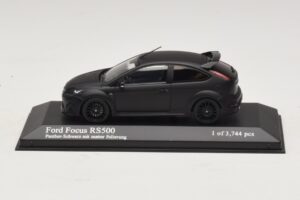 Ford Focus RS500 Mk2 Matte Black Minichamps 1:43 400088104 Metal