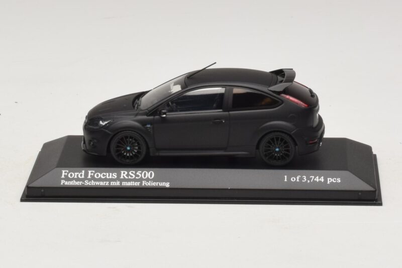 Ford Focus RS500 Mk2 Matte Black Minichamps 1:43 400088104 Metal