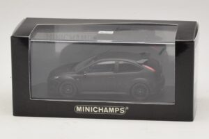Ford Focus RS500 Mk2 Matte Black Minichamps 1:43 400088104 Metal — zdjęcie 3 z 3
