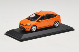 Ford Focus ST Mk2 Electric Orange Zamienne Pudełko Minichamps 1:43 400087302-R1 Metal — zdjęcie 2 z 4