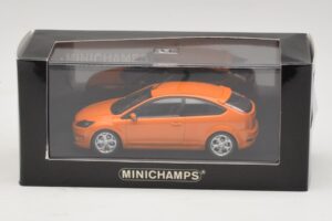 Ford Focus ST Mk2 Electric Orange Zamienne Pudełko Minichamps 1:43 400087302-R1 Metal — zdjęcie 4 z 4