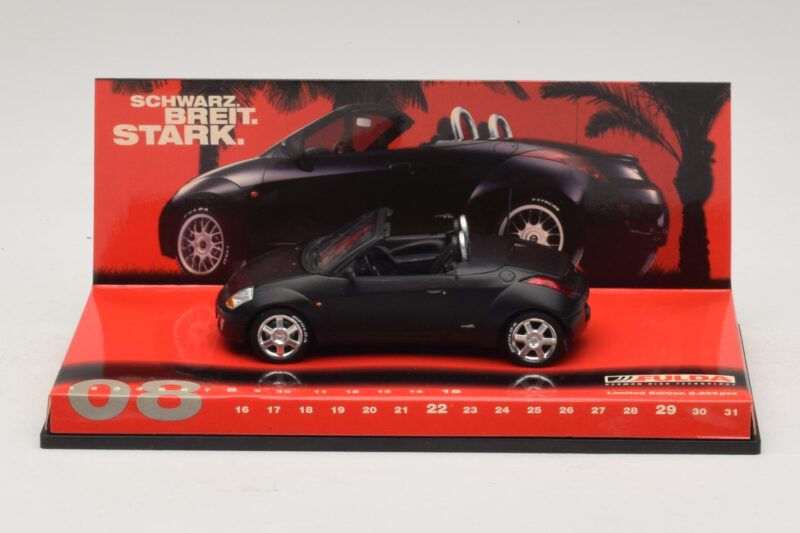 Ford StreetKa Fulda Czarny Matowy Minichamps 1:43 436086432 Metal