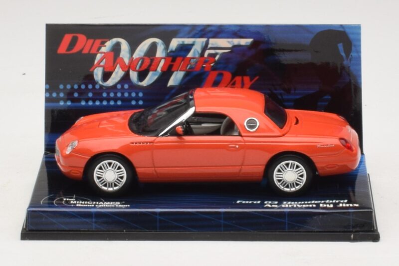 Ford Thunderbird Die Another Day Minichamps 1:43 Ford Thunderbird Die Another Day Minichamps 1:43 045132 Metal