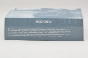 Horch 853 A Sport Cabriolet Czarny Niebieski Minichamps 1:43 436012036 Metal — zdjęcie 4 z 5