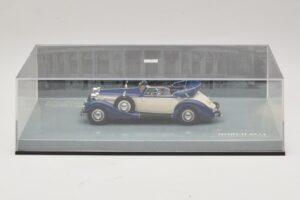 Horch 853 Cabriolet Niebieski Minichamps 1:43 436012032 Metal — zdjęcie 5 z 5