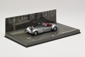 Horch 855 Special Roadster Srebrny Czarny Minichamps 1:43 436014204 Metal — zdjęcie 2 z 5